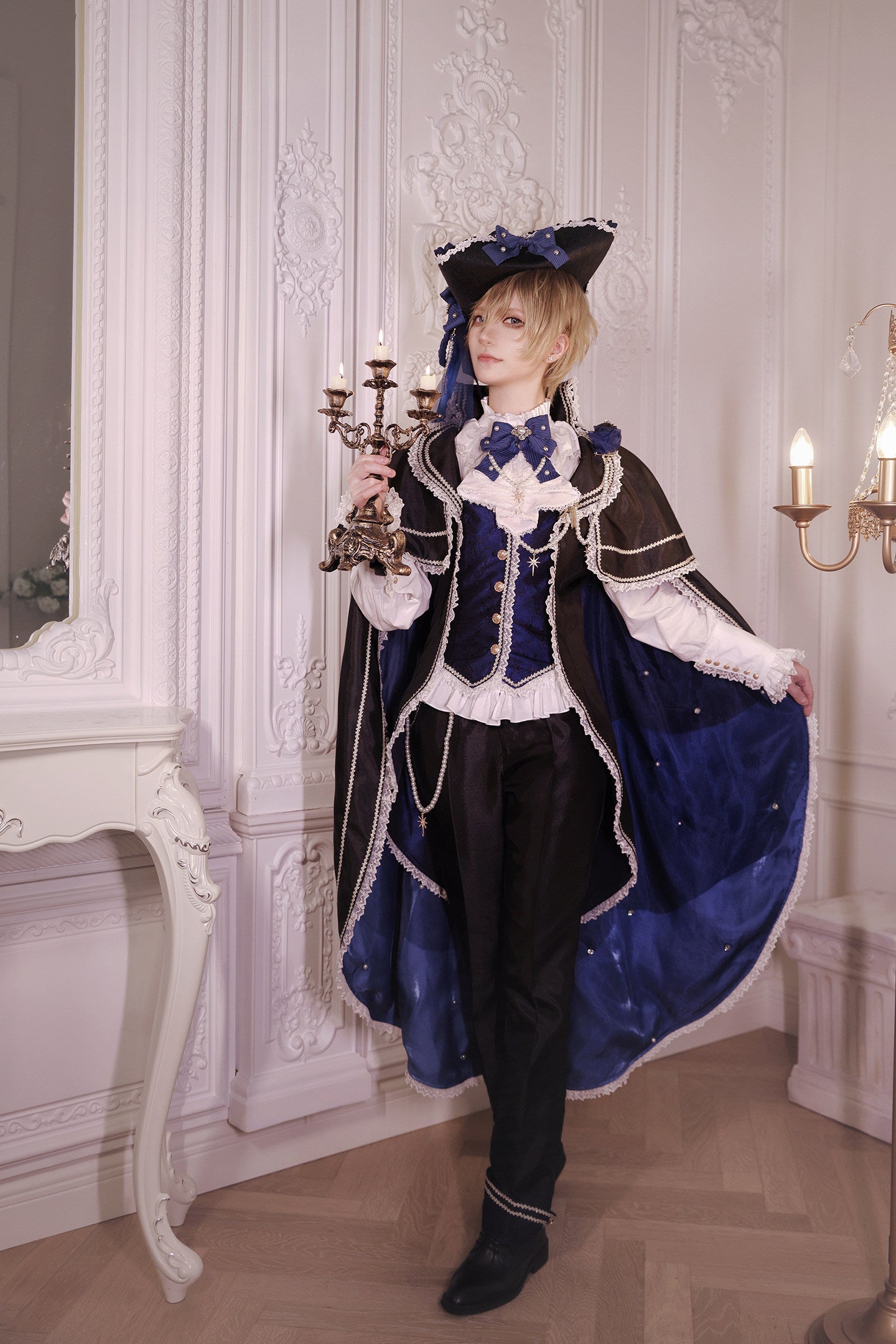 【受注予約~4/8】Le Bal des Etoiles ベスト・ブラウス・パンツ・フルセット【Henrietta】