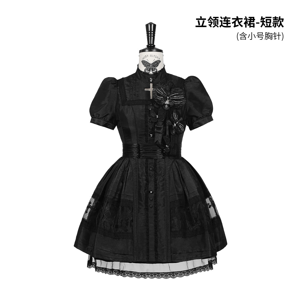 【受注予約~9/2】Spectral Orchid ワンピース(タイプ2)【魔女販售】