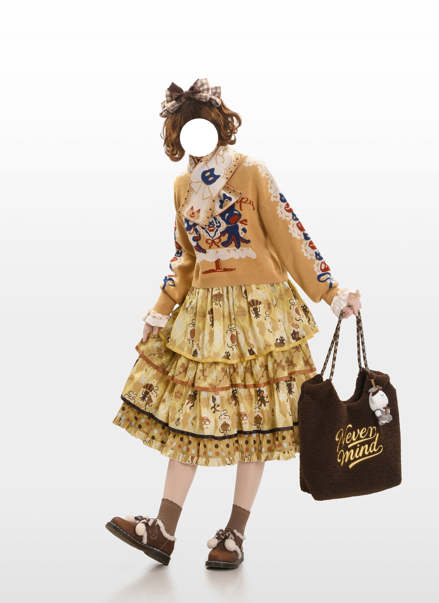 Cat Afternoon Tea スカート【FrogicStudio】