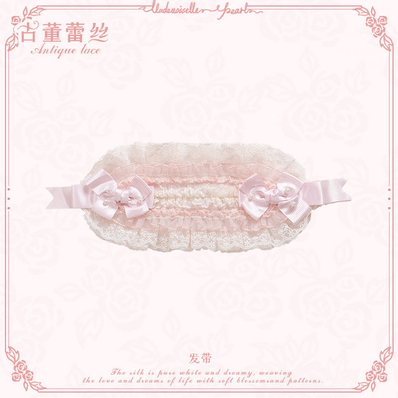 【受注予約~4/2】Antique Race アクセサリー【花与珍珠匣】