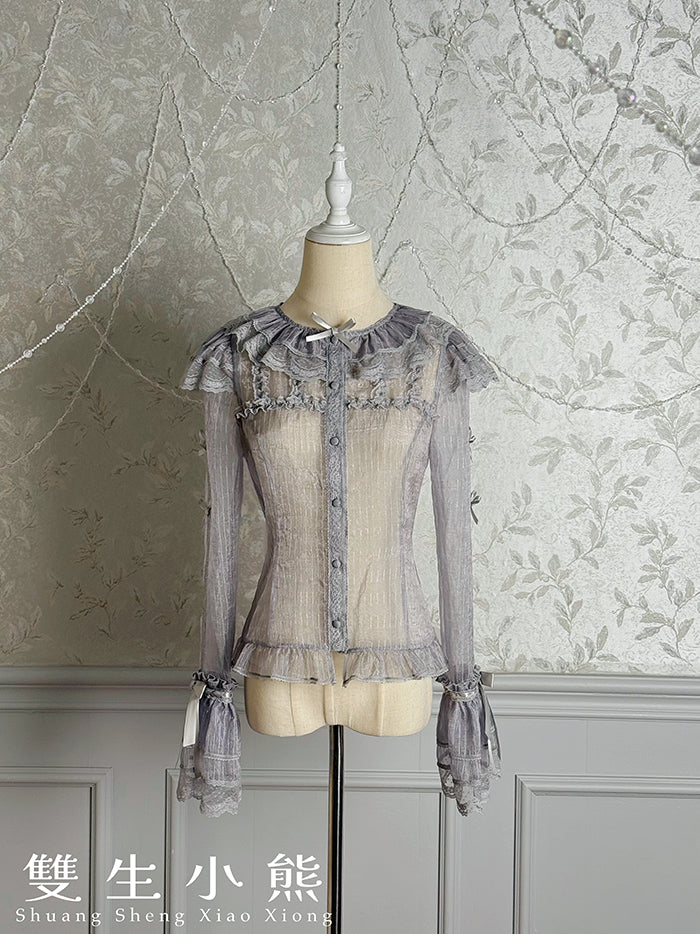 【受注予約~9/11】Gilded Dream トップス・スカート【双生小熊】