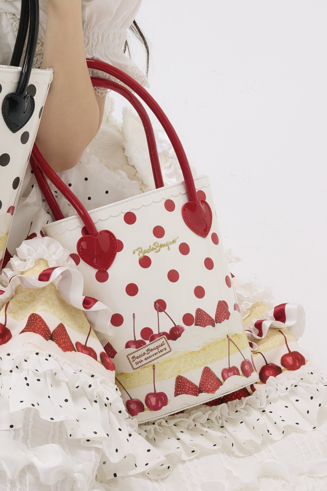 【受注予約~5/27】Creamy Strawberry Cake アクセサリー【BacioBouquet】