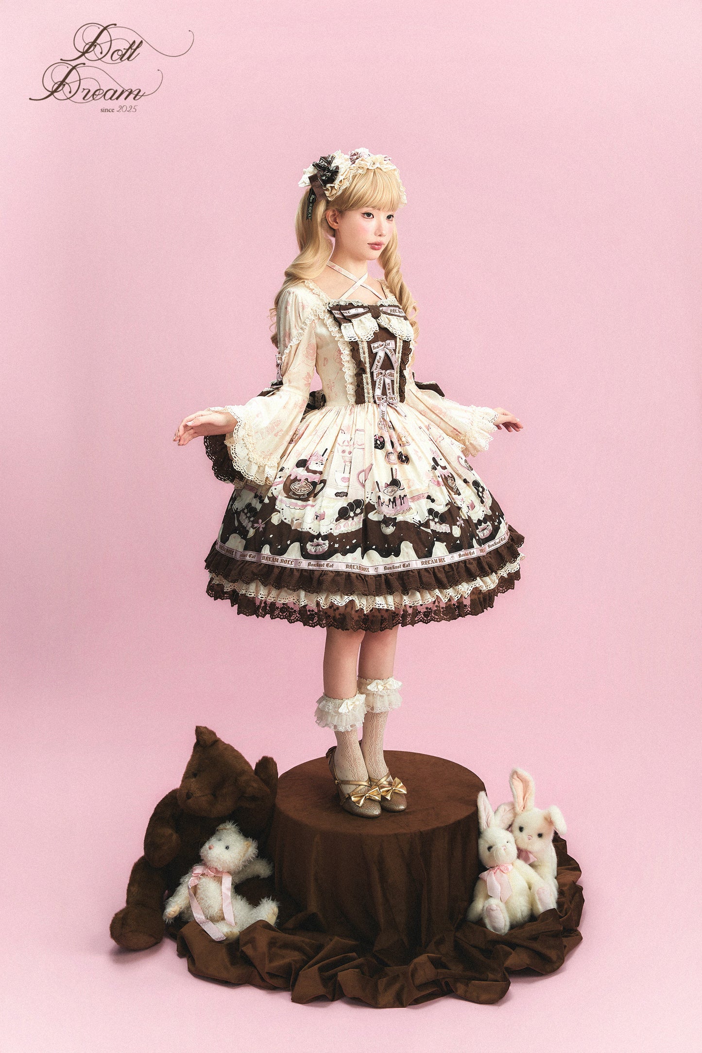 【受注予約~1/28】Ollie Ollie ワンピース・ジャンパースカート・ブラウス【Dream Doll】