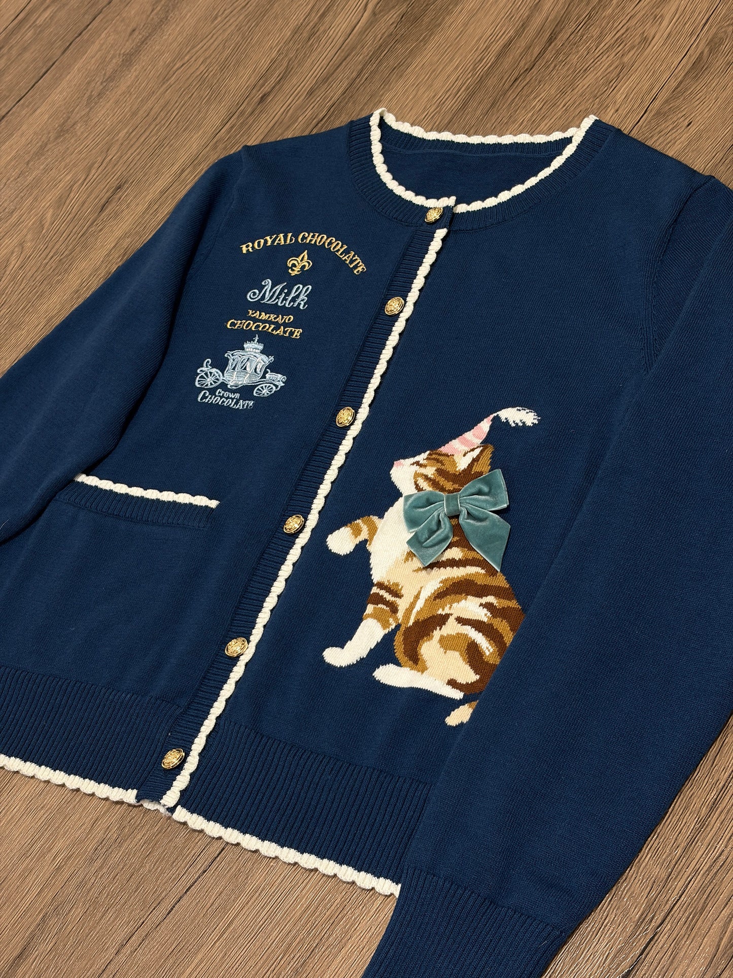 【受注予約~2/26】Chocolate カーディガン【YAMKAJO】