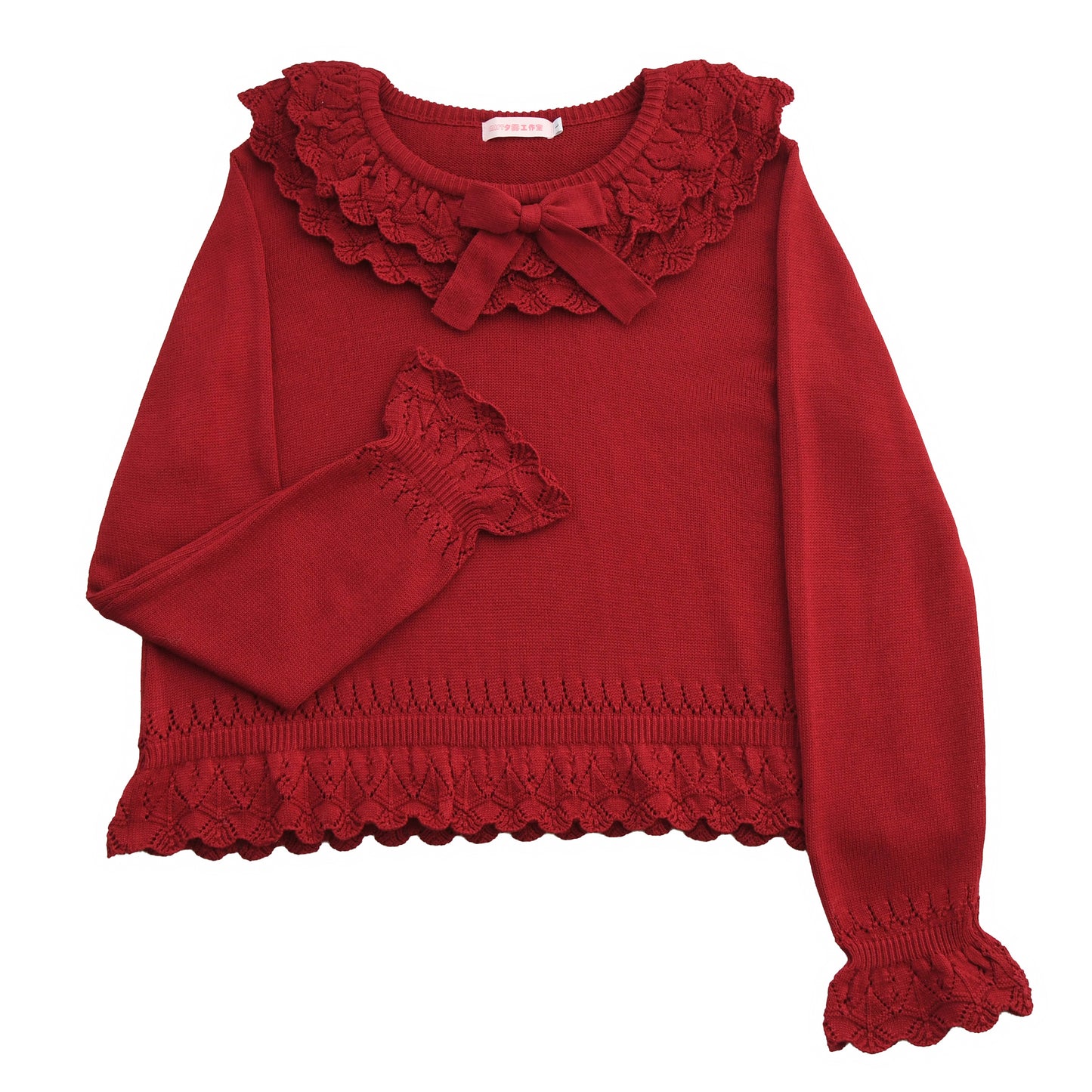 NANA フリルニットトップス【MIST】