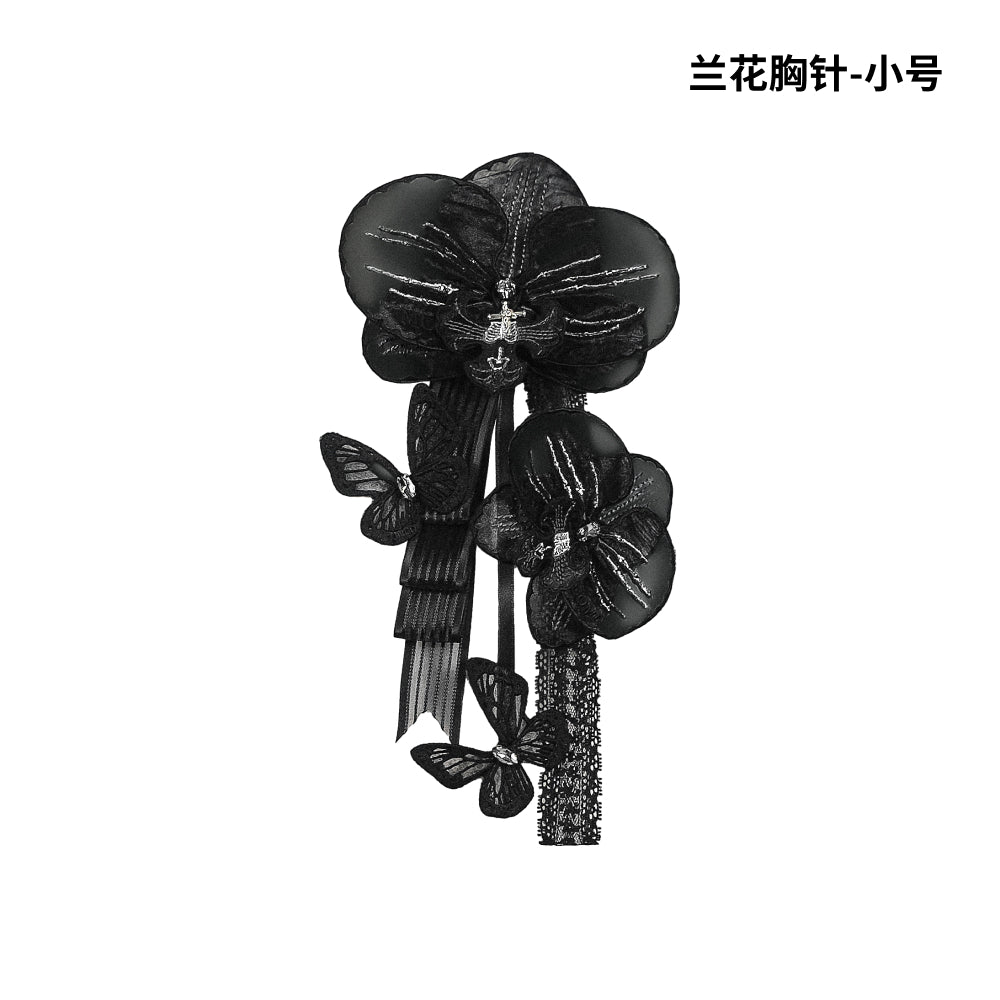 【受注予約~9/2】Spectral Orchid アクセサリー【魔女販售】