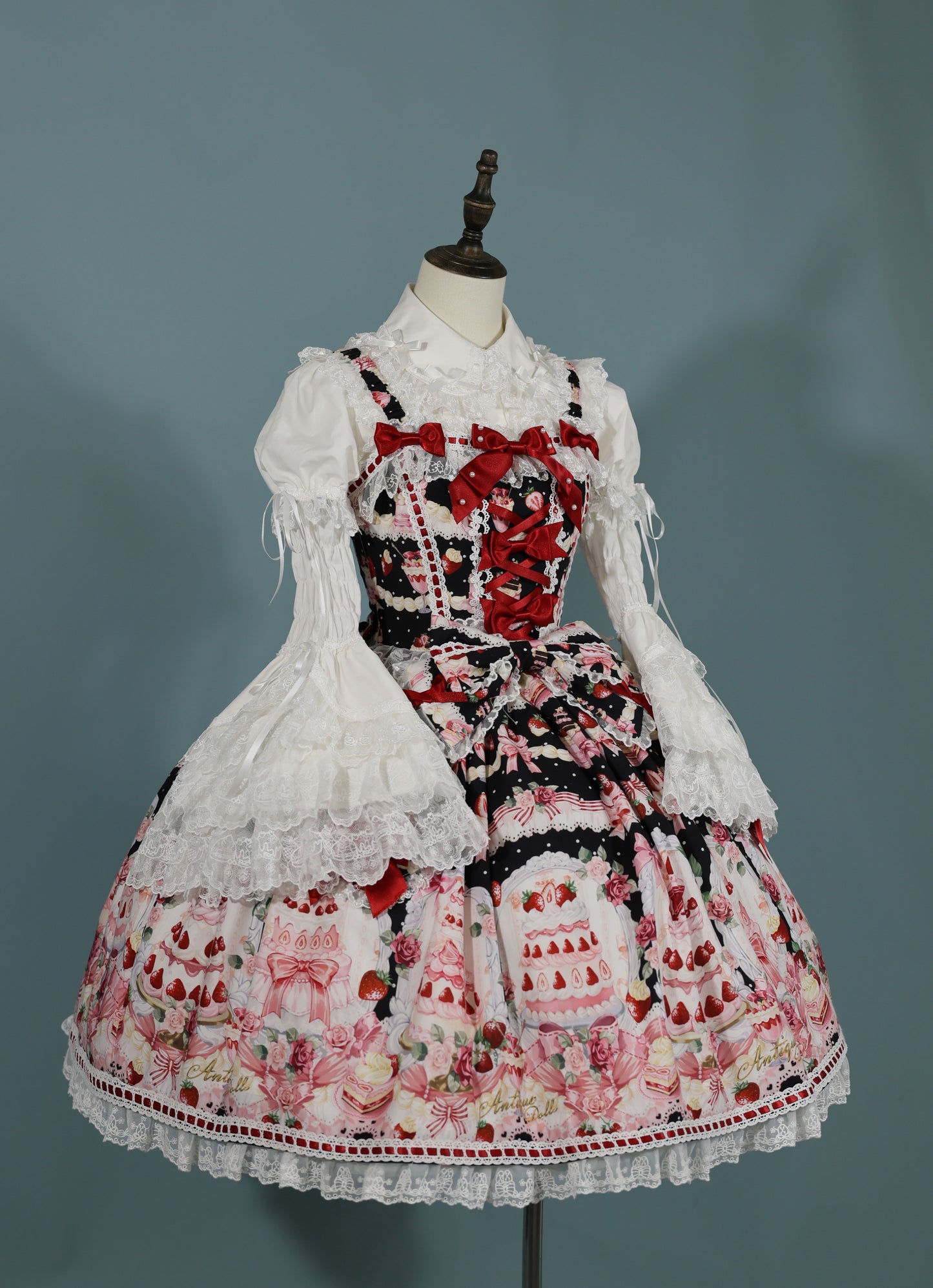 【受注予約~10/15】Strawberry Cake Bouquet 2.0 フルセット【AntiqueDoll】