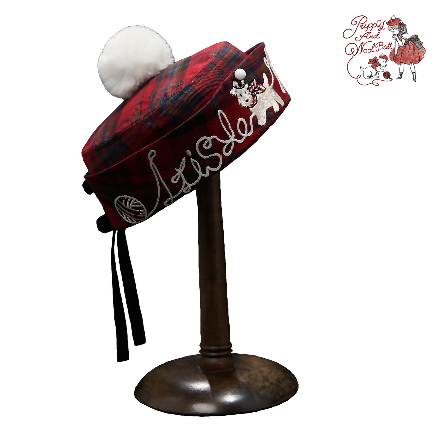 Puppy and WoolBall アクセサリー【iris de nuit】