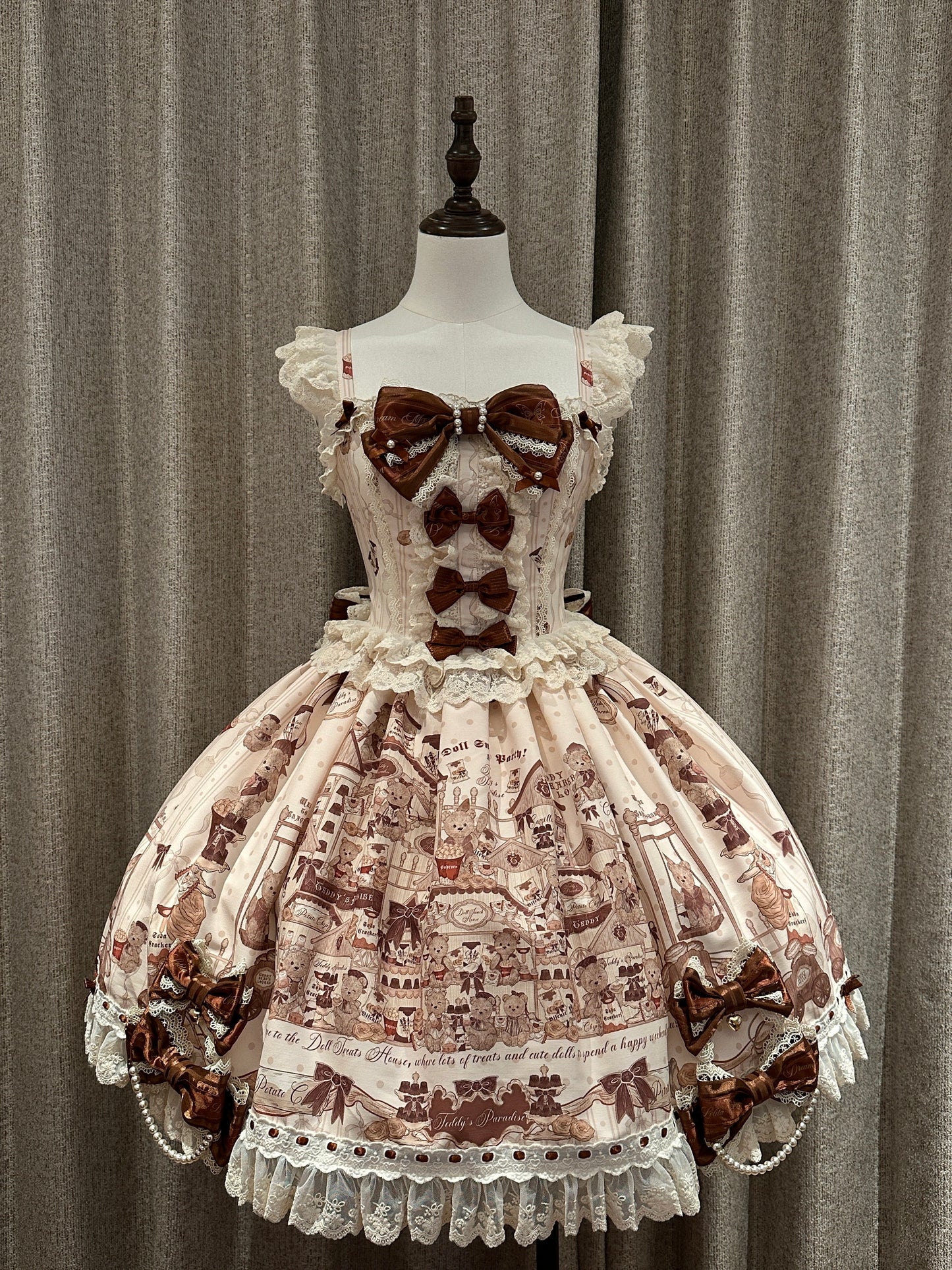 【受注予約~1/22】Bear Workshop ワンピース・ジャンパースカート・ブラウス【Dream Lolita】