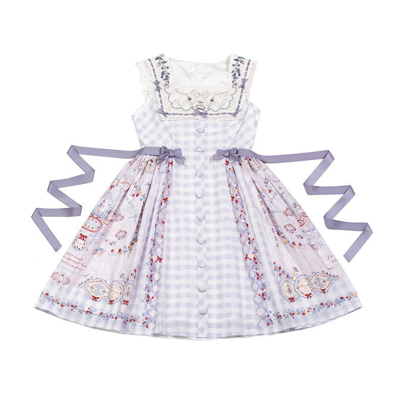 【受注予約~3/5】PorcelainTeaparty ジャンパースカート【CEL】