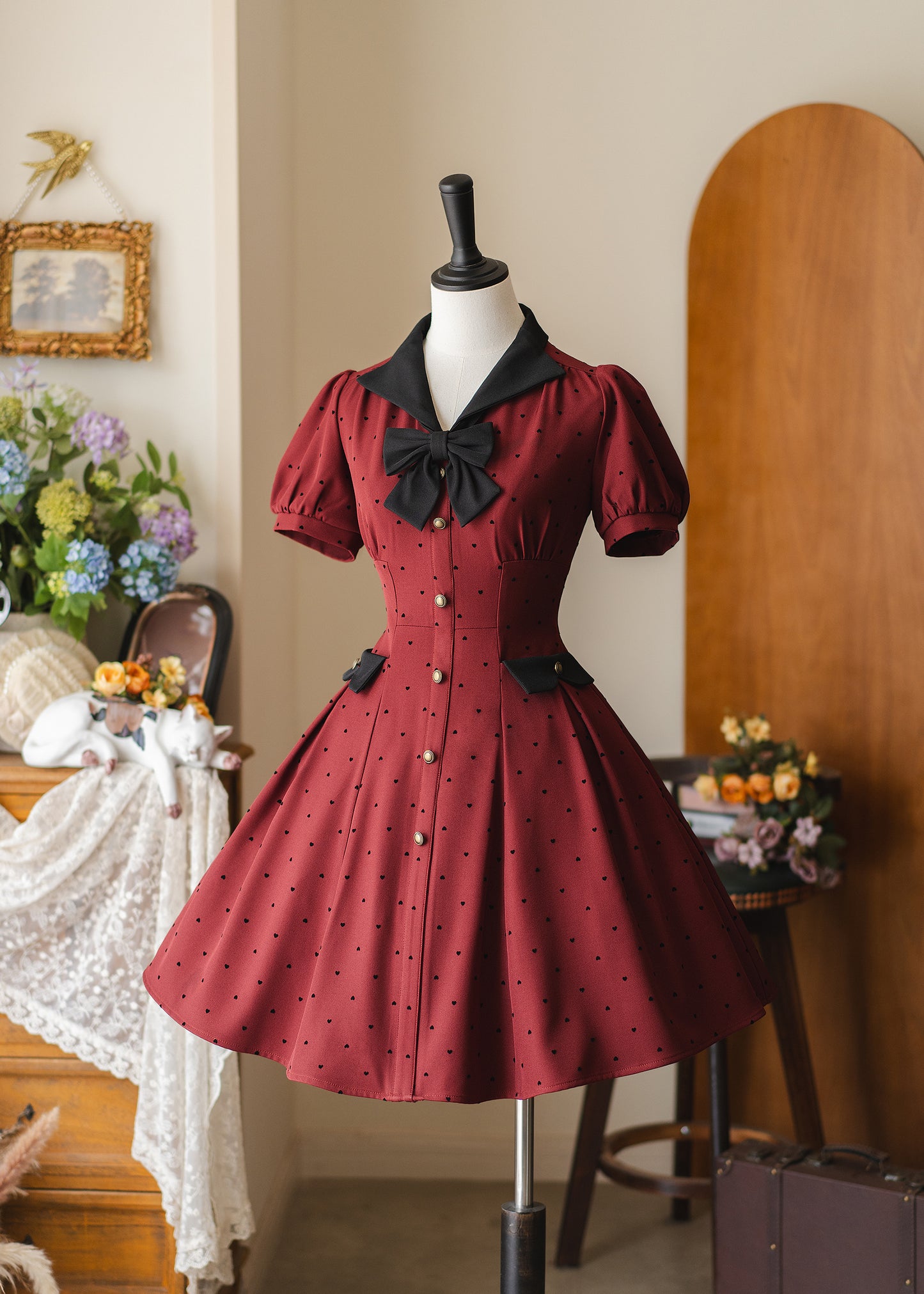 Wald-POLKA-DOT-Kleid [Forest Wardrobe]