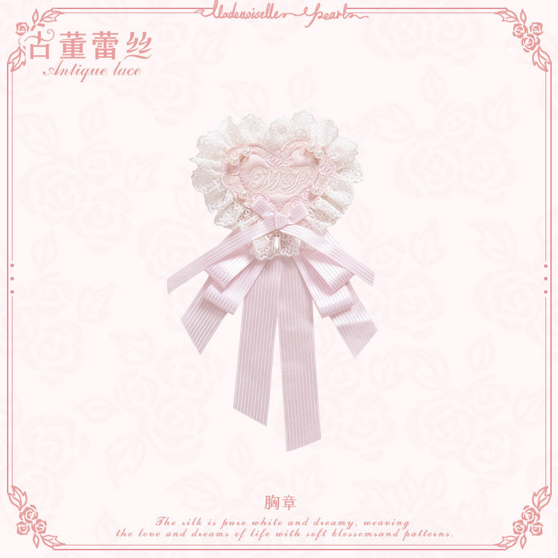 【受注予約~4/2】Antique Race アクセサリー【花与珍珠匣】