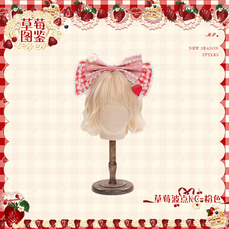 【受注予約~11/18】Strawberry Cake Illustration アクセサリー【花与珍珠匣】