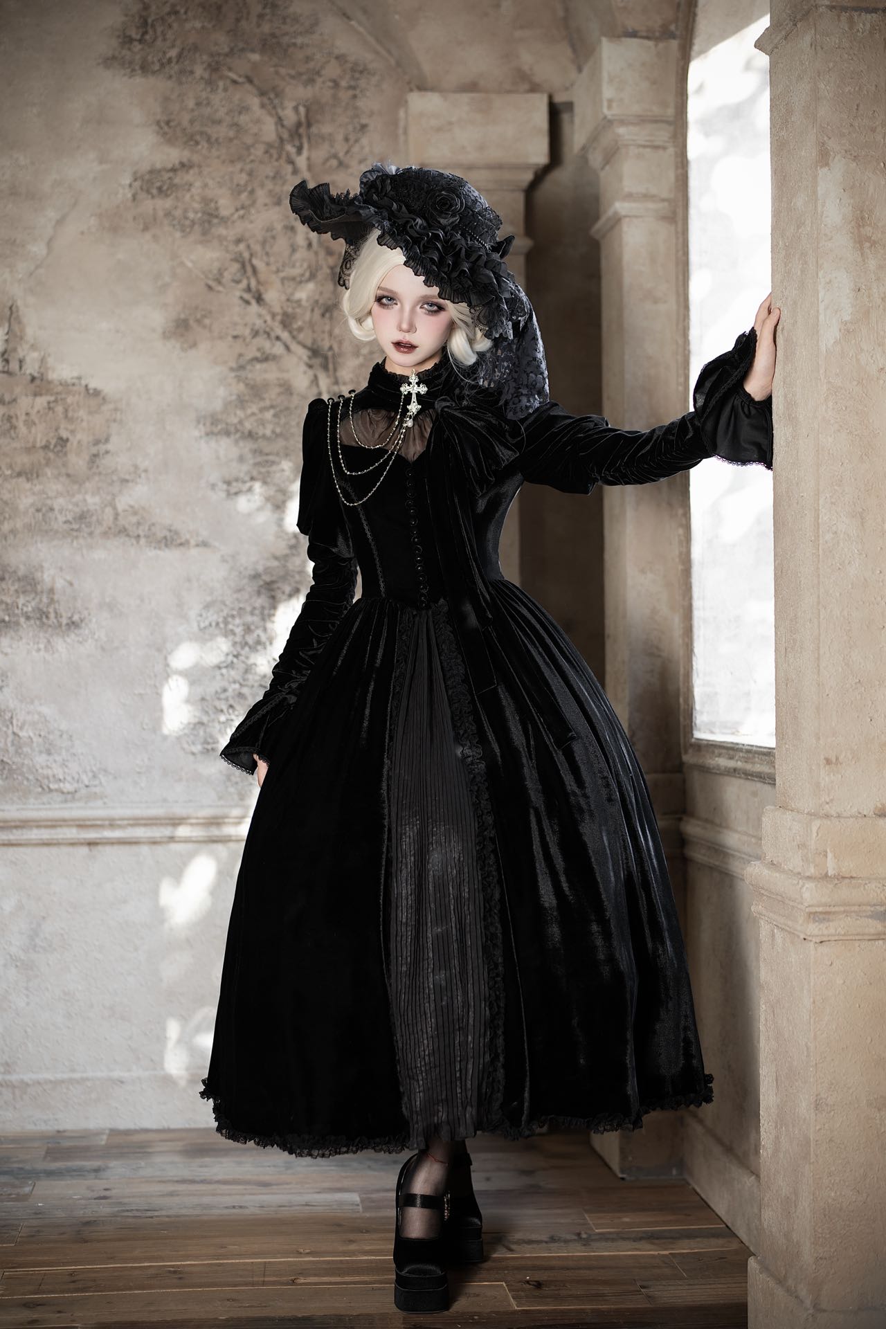 【受注予約~12/24】Black Isis Heart ワンピース【初代魔女】