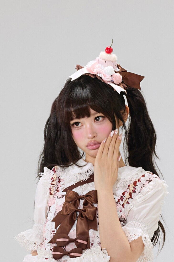 【受注予約~5/27】Creamy Strawberry Cake アクセサリー【BacioBouquet】