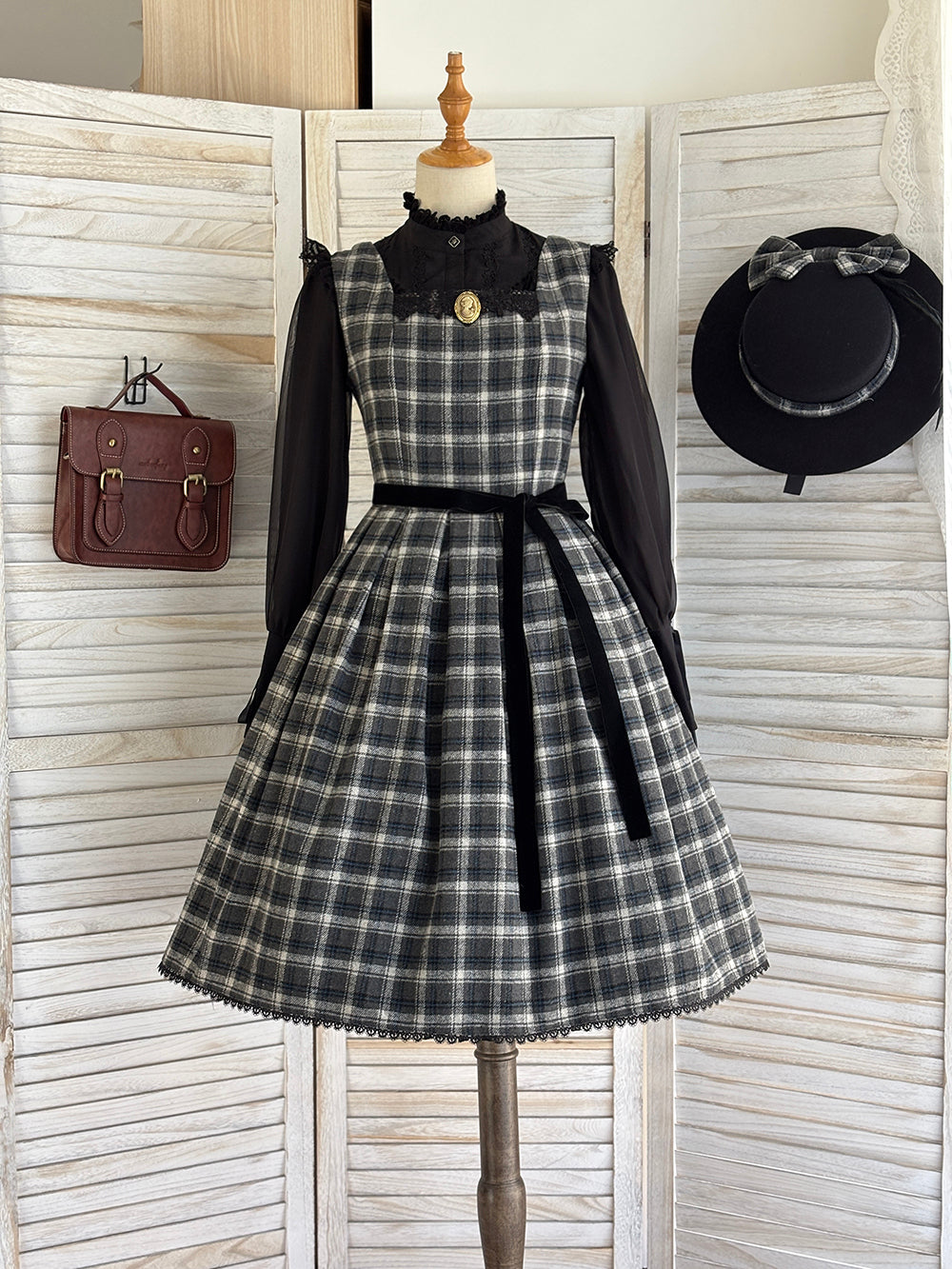 【受注予約~11/30】Earl Gray Tea 2.0 ジャンパースカート【Miss Cube】