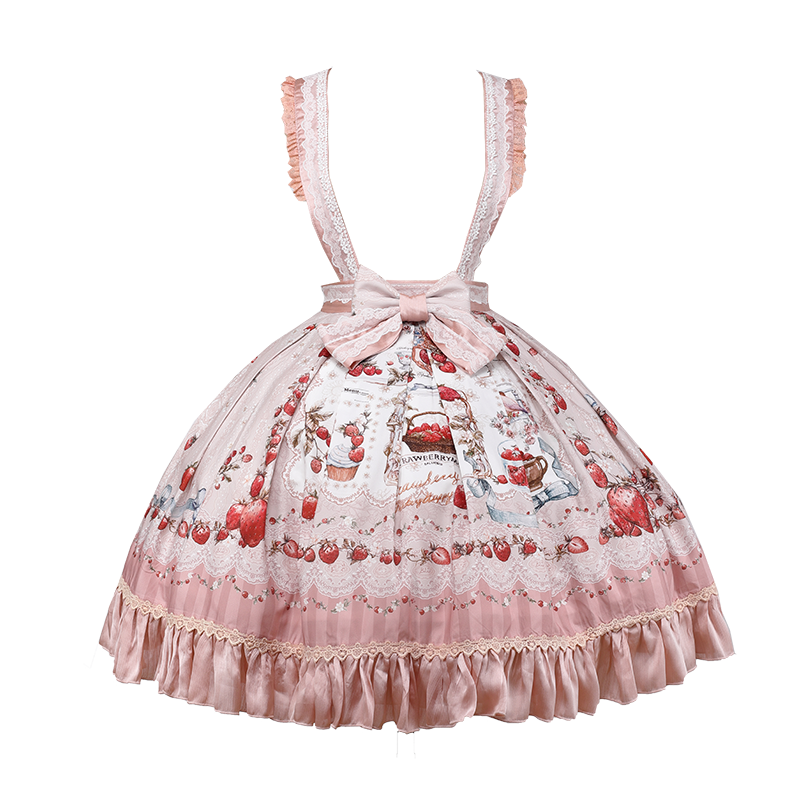 【受注予約~12/16】Strawberry Manor スカート【Balladeer】