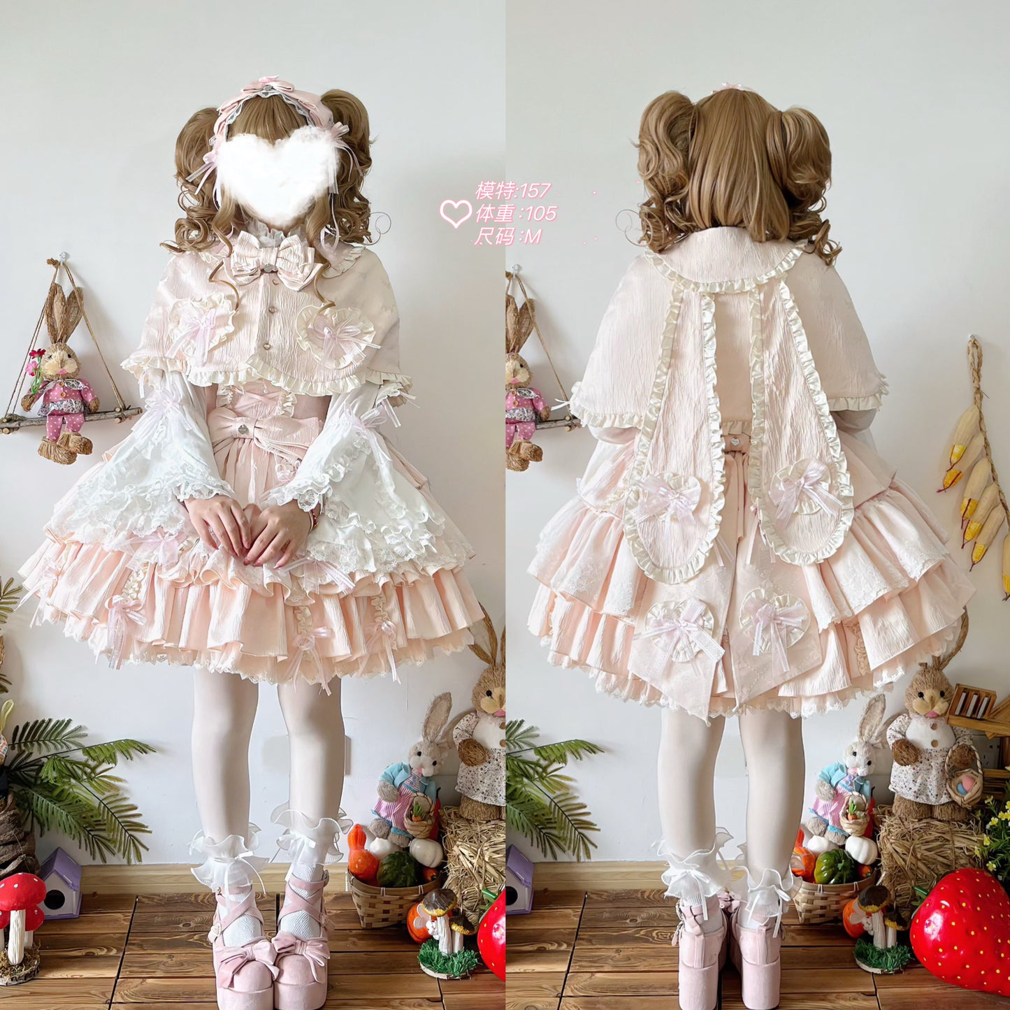 【受注予約~11/11】Millennium Princess 3点セット【Ansu Baby Lolita】