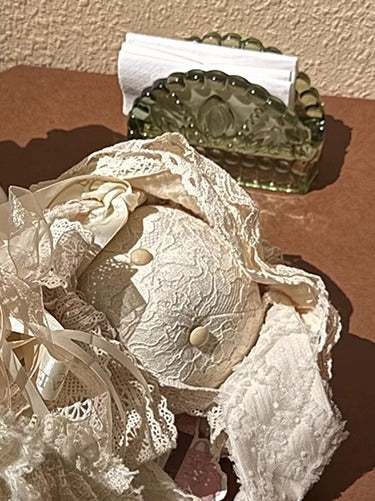 レースうさちゃんバッグ・お洋服【LUCKY BABY】