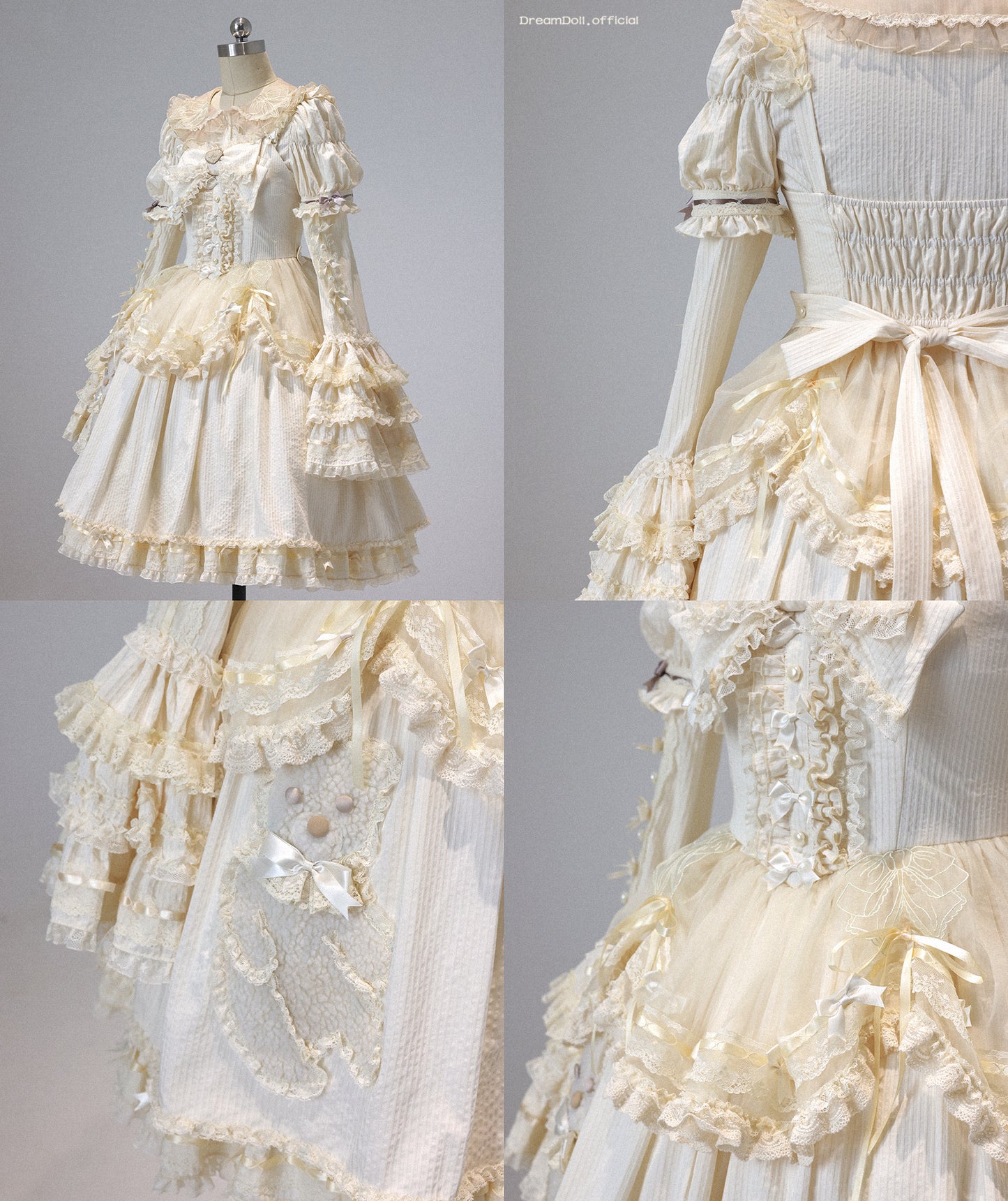 Brianna ワンピース・ジャンパースカート・ブラウス【DreamDoll】