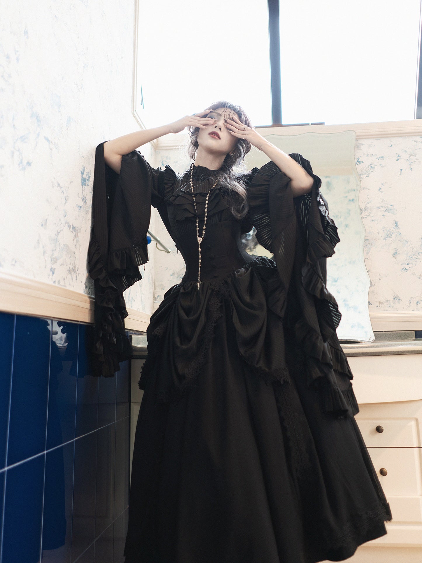 【受注予約~12/25】Sleepwalking スカート【布偶心事本】