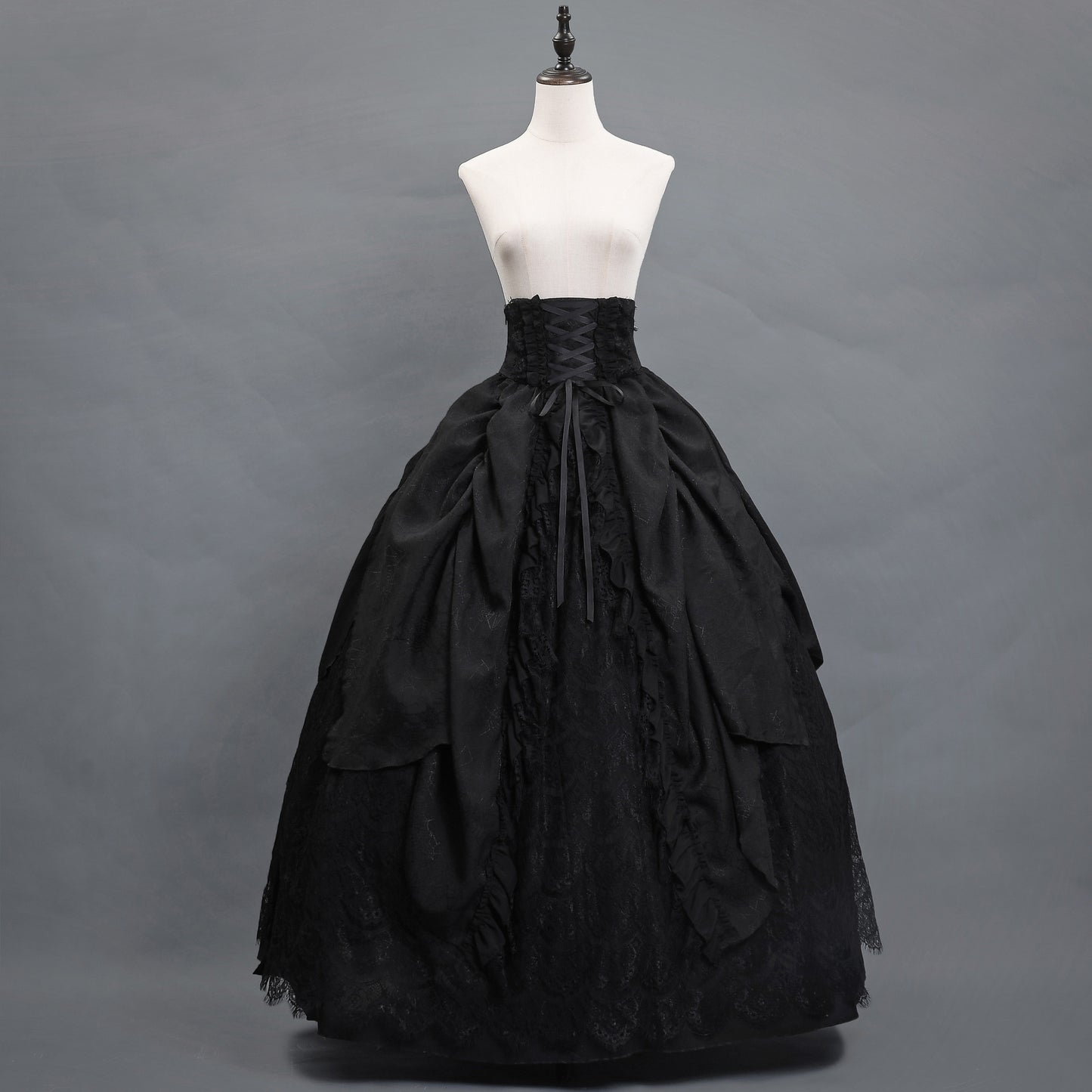 【受注予約~5/13】Her  Black Wedding セットアップ・ワンピース・ブラウス・スカート 【VantablackStudio】