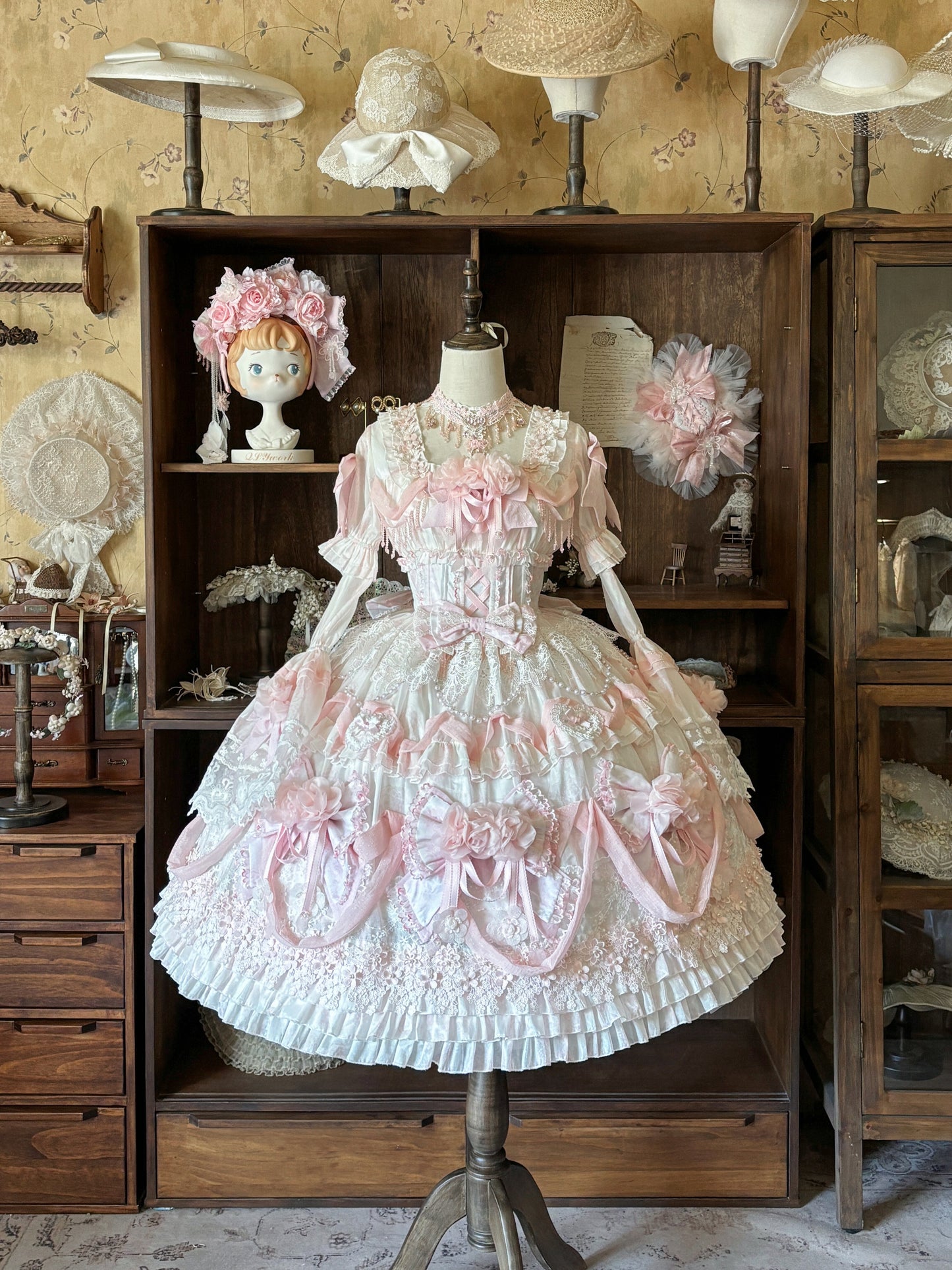 【受注予約~6/23】Flower Mirror Doll 2.0 ワンピース【sedef】