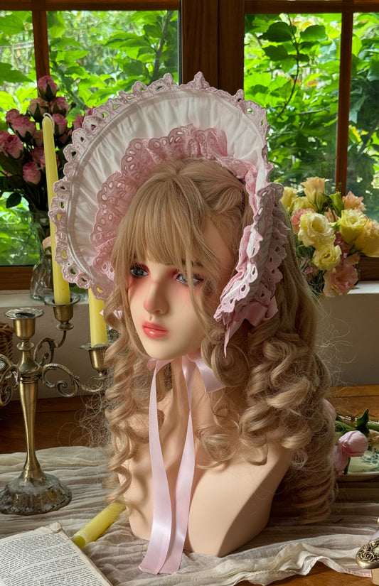 【受注予約~3/12】フリルローズデコレーション アクセサリー【小能熊】