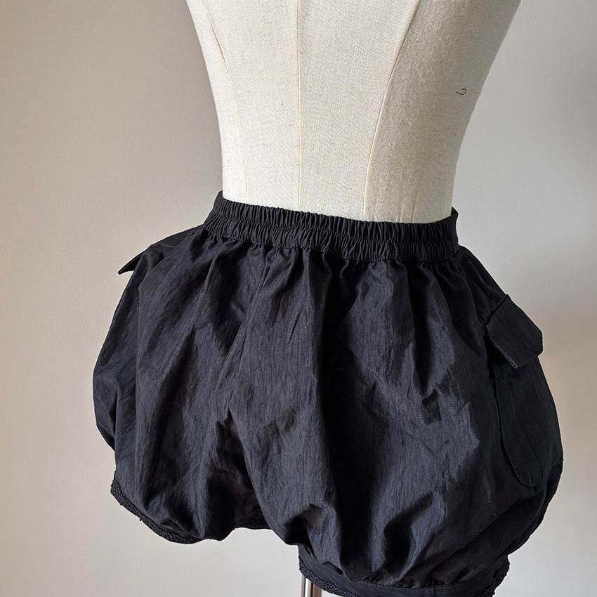 サスペンダー付きバルーンパンツ【FlowerFairyDaily】