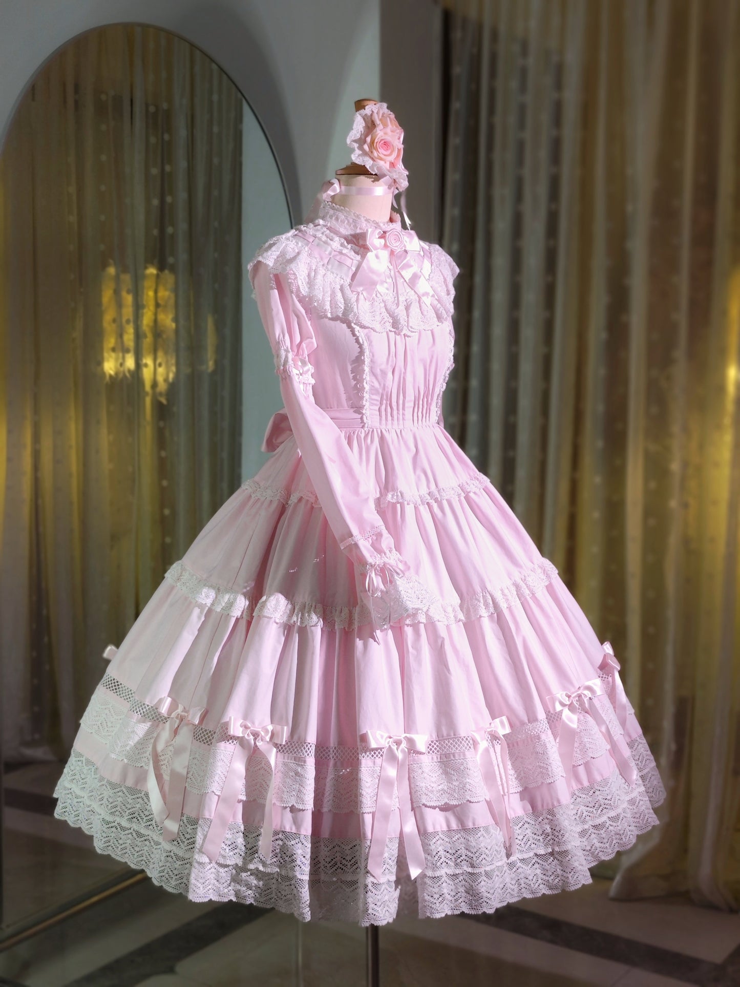 【受注予約~4/16】Edberg Rose ワンピースセット【Rose And Neverland】