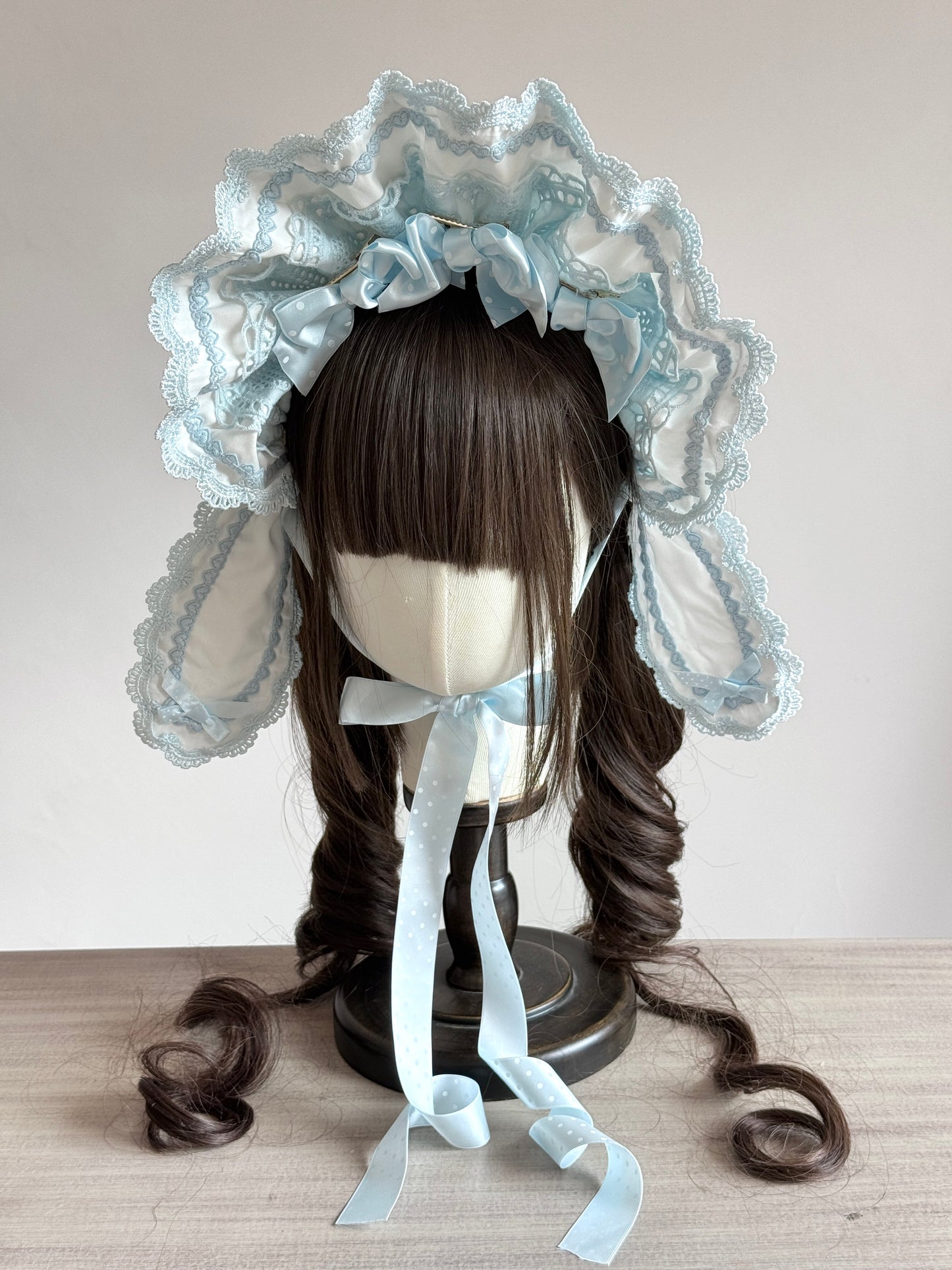 うさ耳ボンネット【妹抖手作工作屋】
