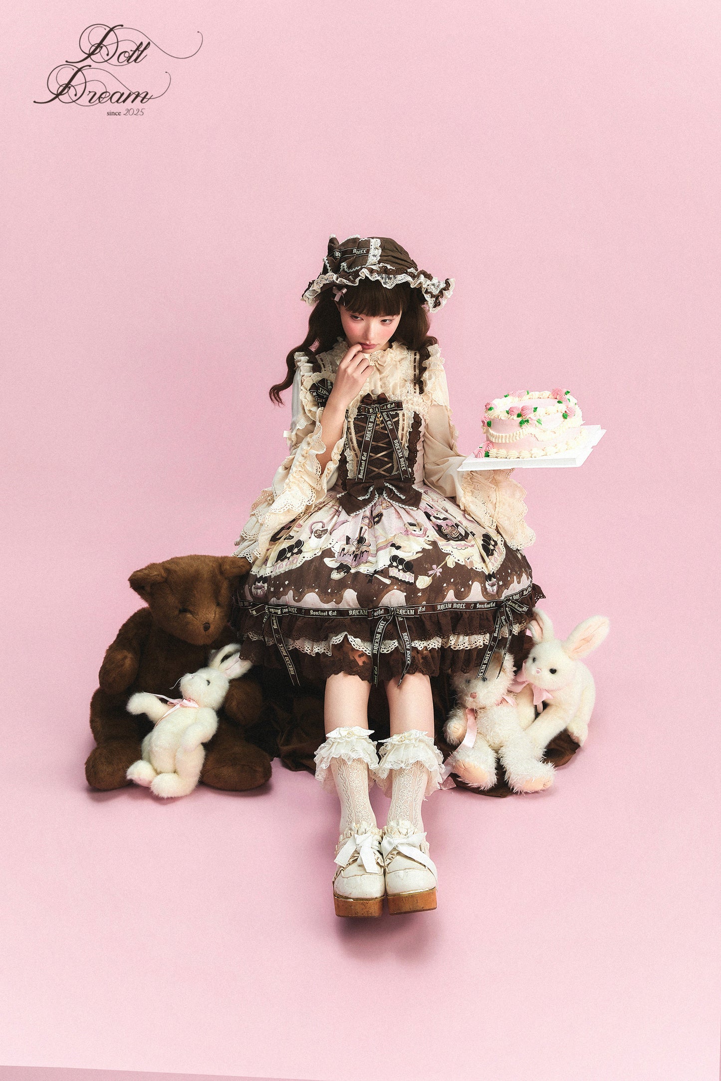 【受注予約~1/28】Ollie Ollie ワンピース・ジャンパースカート・ブラウス【Dream Doll】