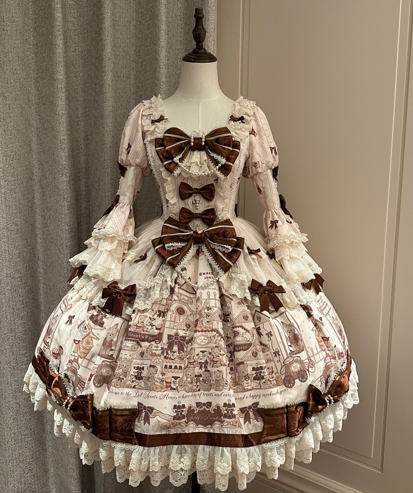 【受注予約~1/22】Bear Workshop ワンピース・ジャンパースカート・ブラウス【Dream Lolita】