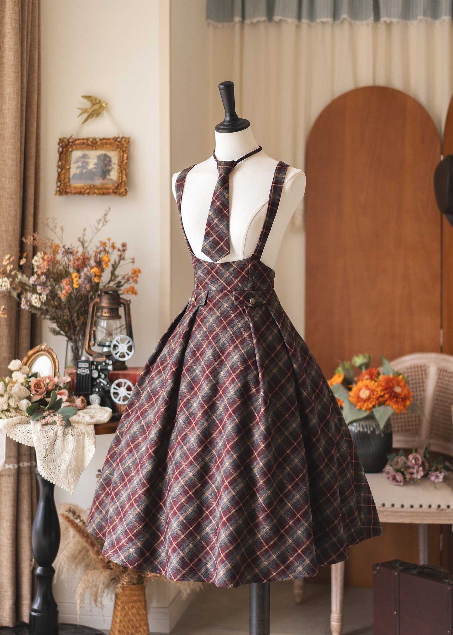 Forest Beat サスペンダースカート【Forest Wardrobe】