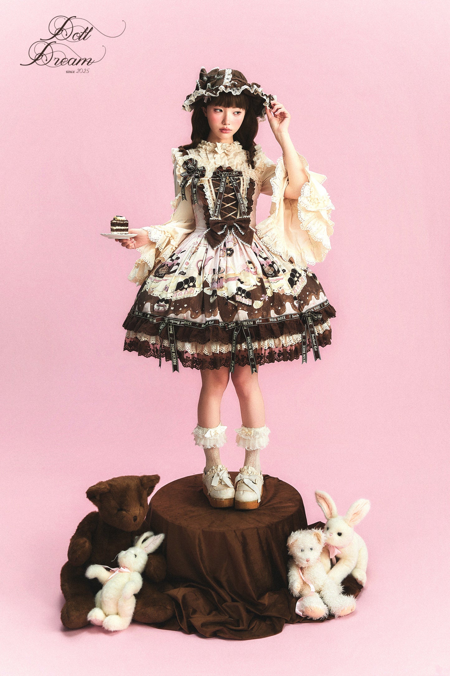 【受注予約~1/28】Ollie Ollie ワンピース・ジャンパースカート・ブラウス【Dream Doll】