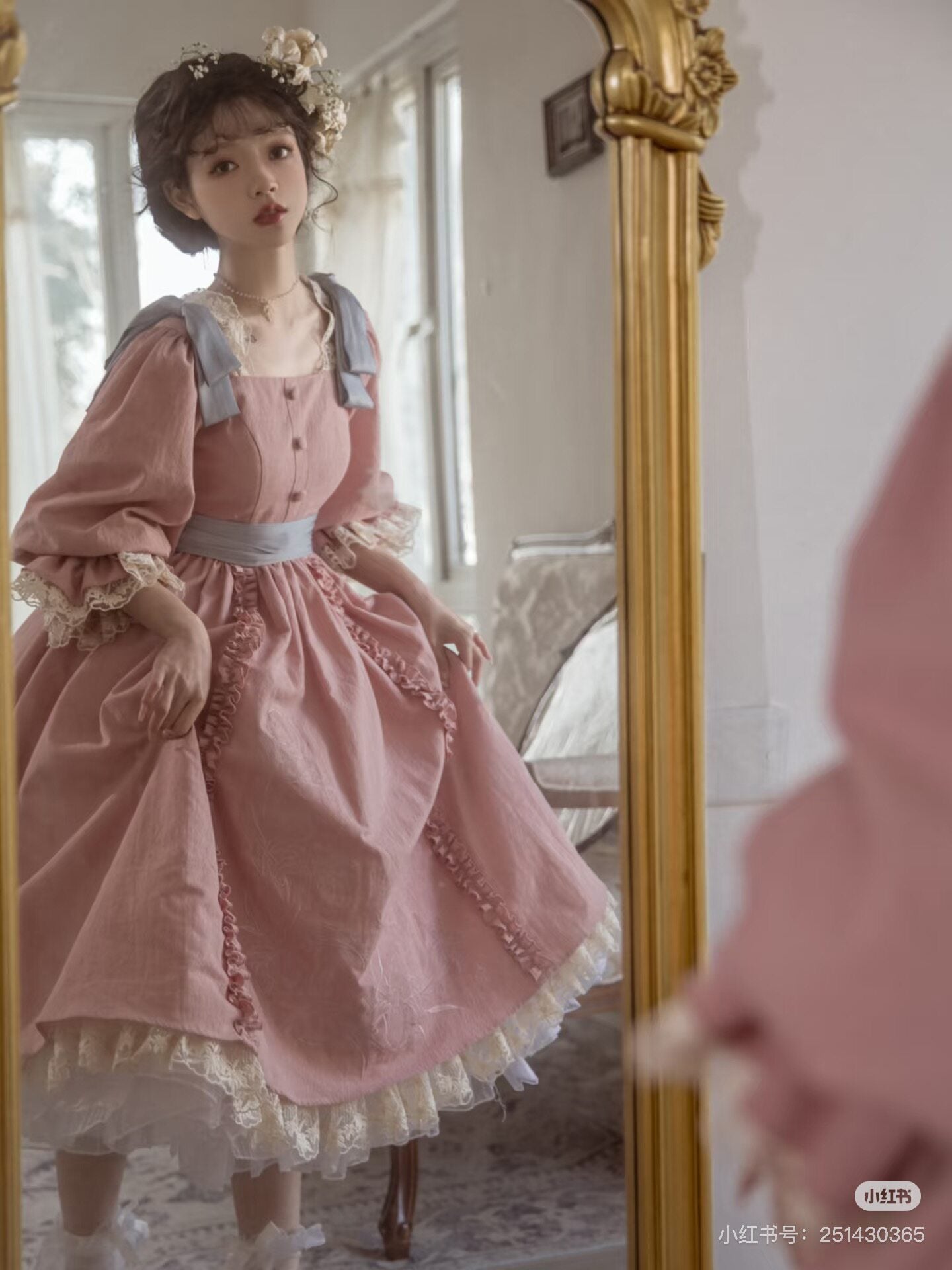 【受注予約~3/24】望月百合 ワンピース・インナースカート【ZJ Story】