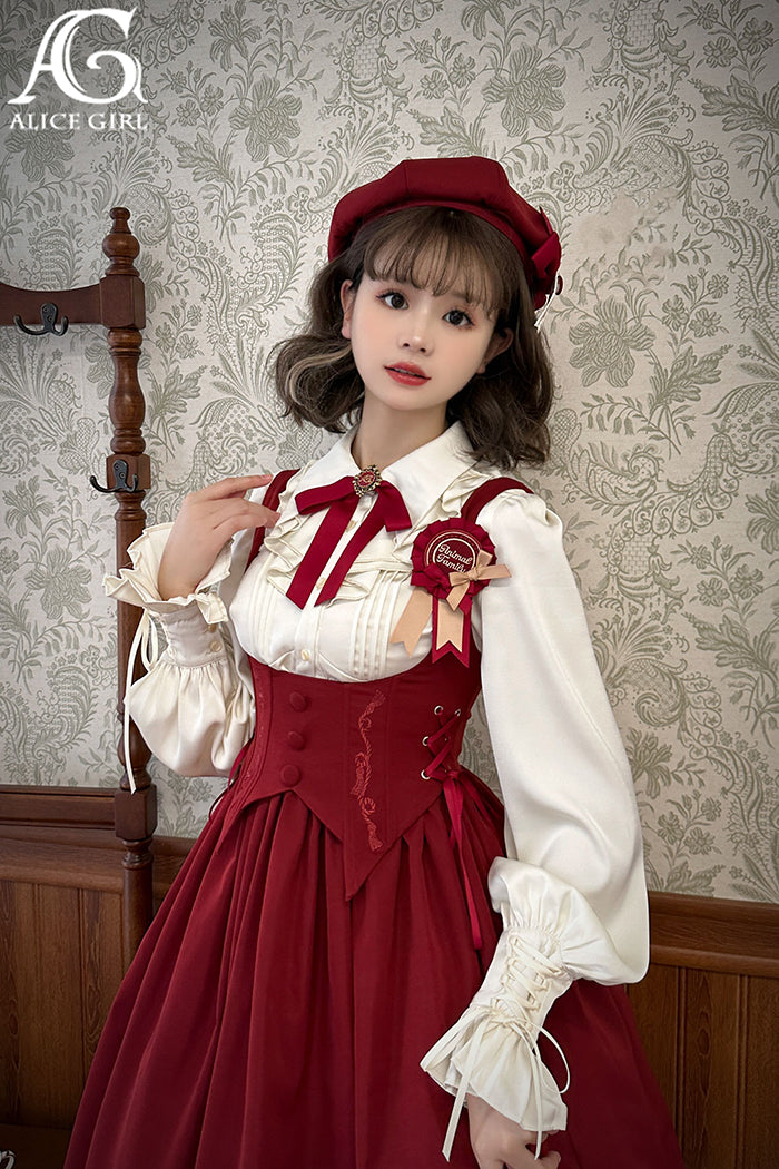 【受注予約~11/16】Doll's House ジャンパースカート(無地)【Alice Girl】