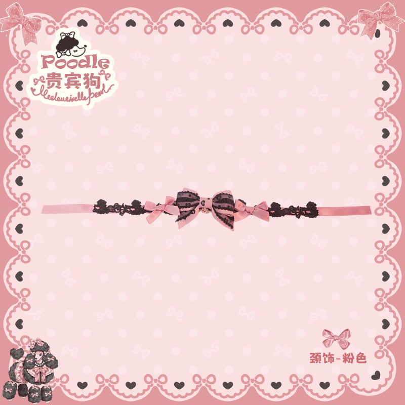 【受注予約~9/8】Chinese Dog アクセサリー【花与珍珠匣】