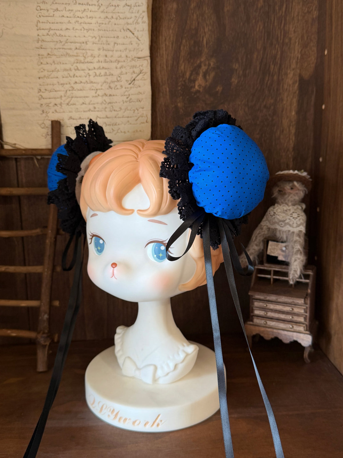 【受注予約~10/6】Cinnabar Decree ワンピース・お団子セット【Sugar Cookies】