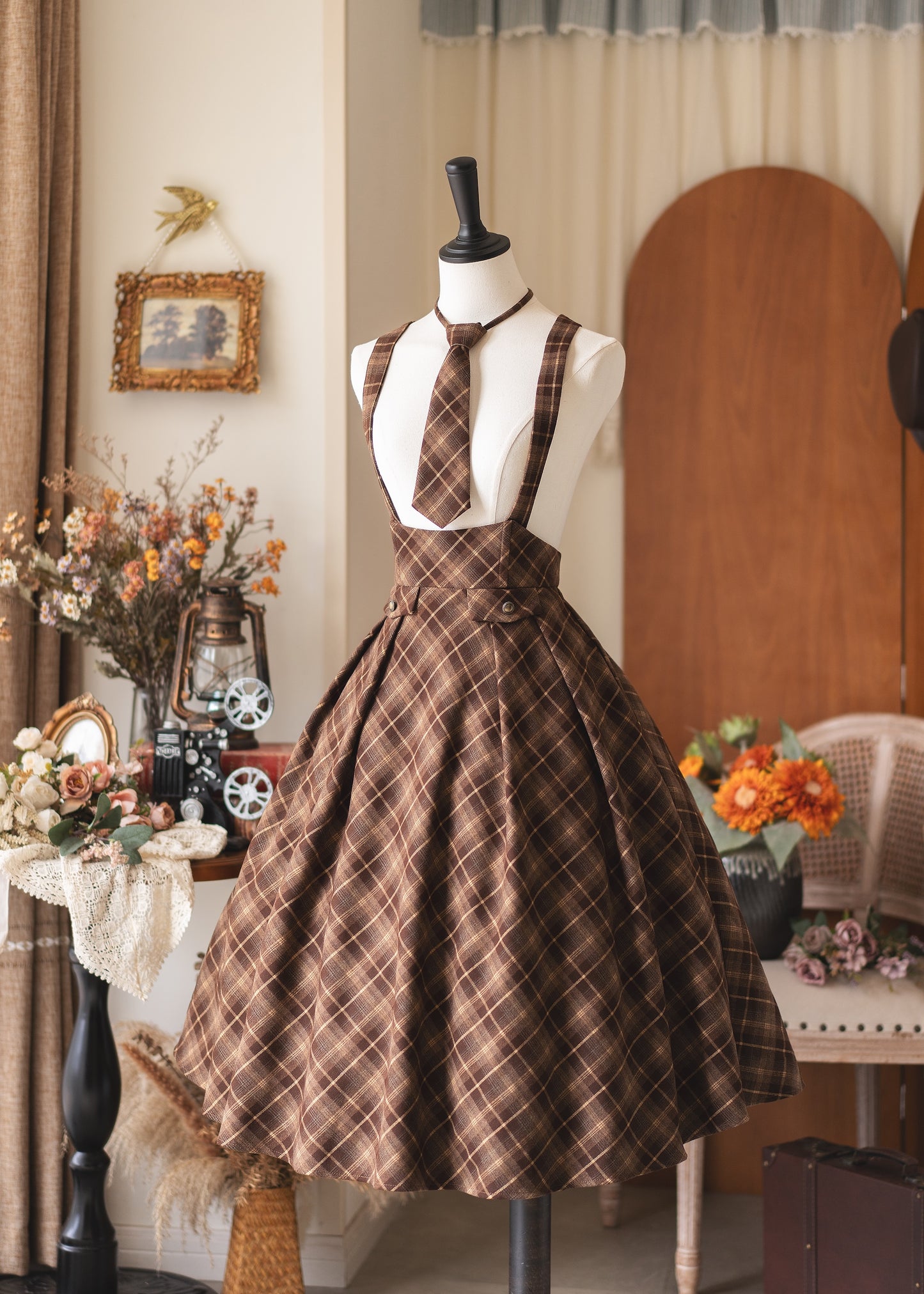 Forest Beat サスペンダースカート【Forest Wardrobe】