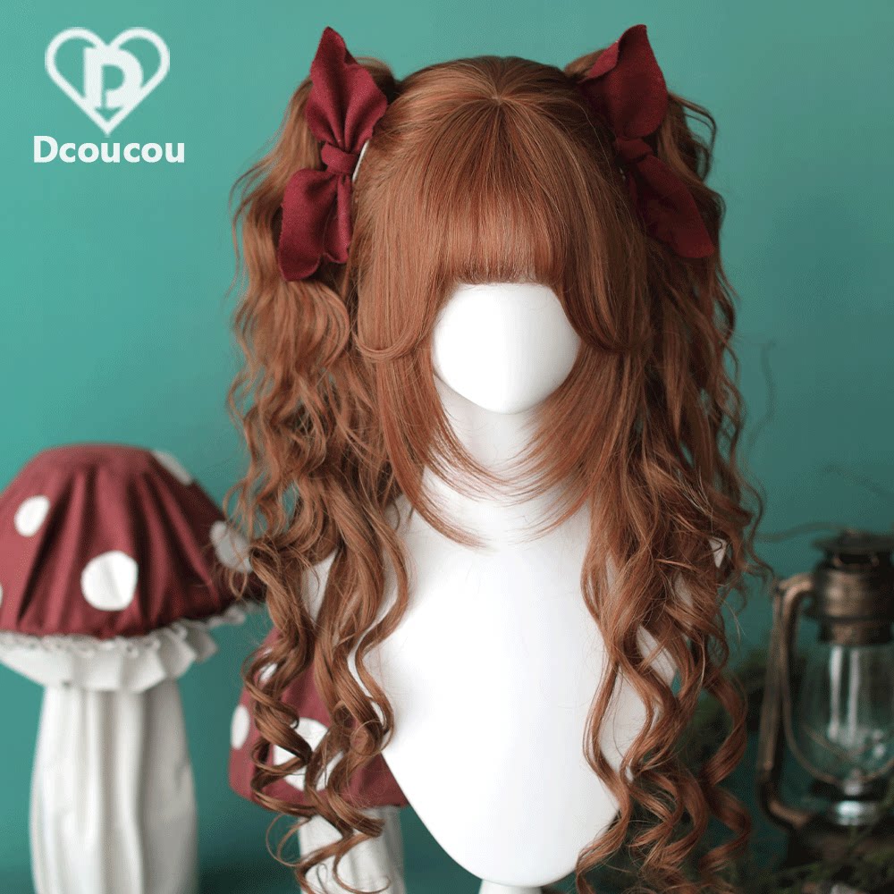 【受注予約~4/16】Pinecone ツインテールウェーブウィッグ【DCOUCOU】
