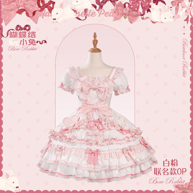 Bow Rabbit ワンピース【Melliflorpearl】