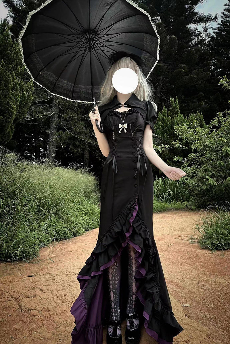 【受注予約~10/15】Purple Lady トップス・スカート【VantablackStudio】