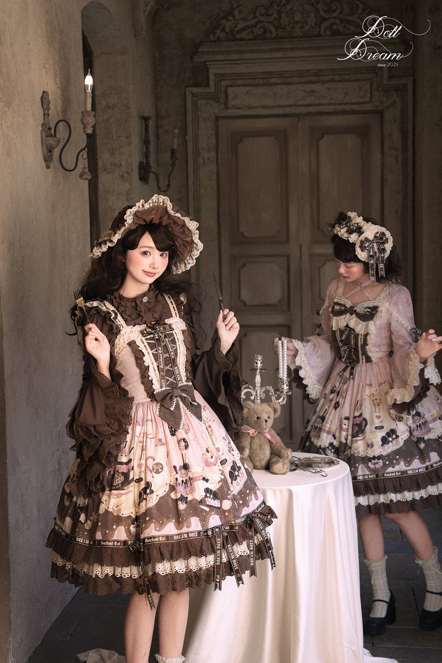 【受注予約~1/28】Ollie Ollie ワンピース・ジャンパースカート・ブラウス【Dream Doll】