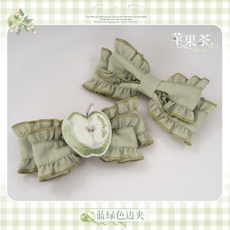 【受注予約~8/12】Apple Tea ワンピース【Urtto】