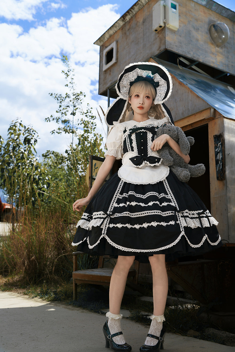 Ancient Petal Cake ジャンパースカート【Miss Point】