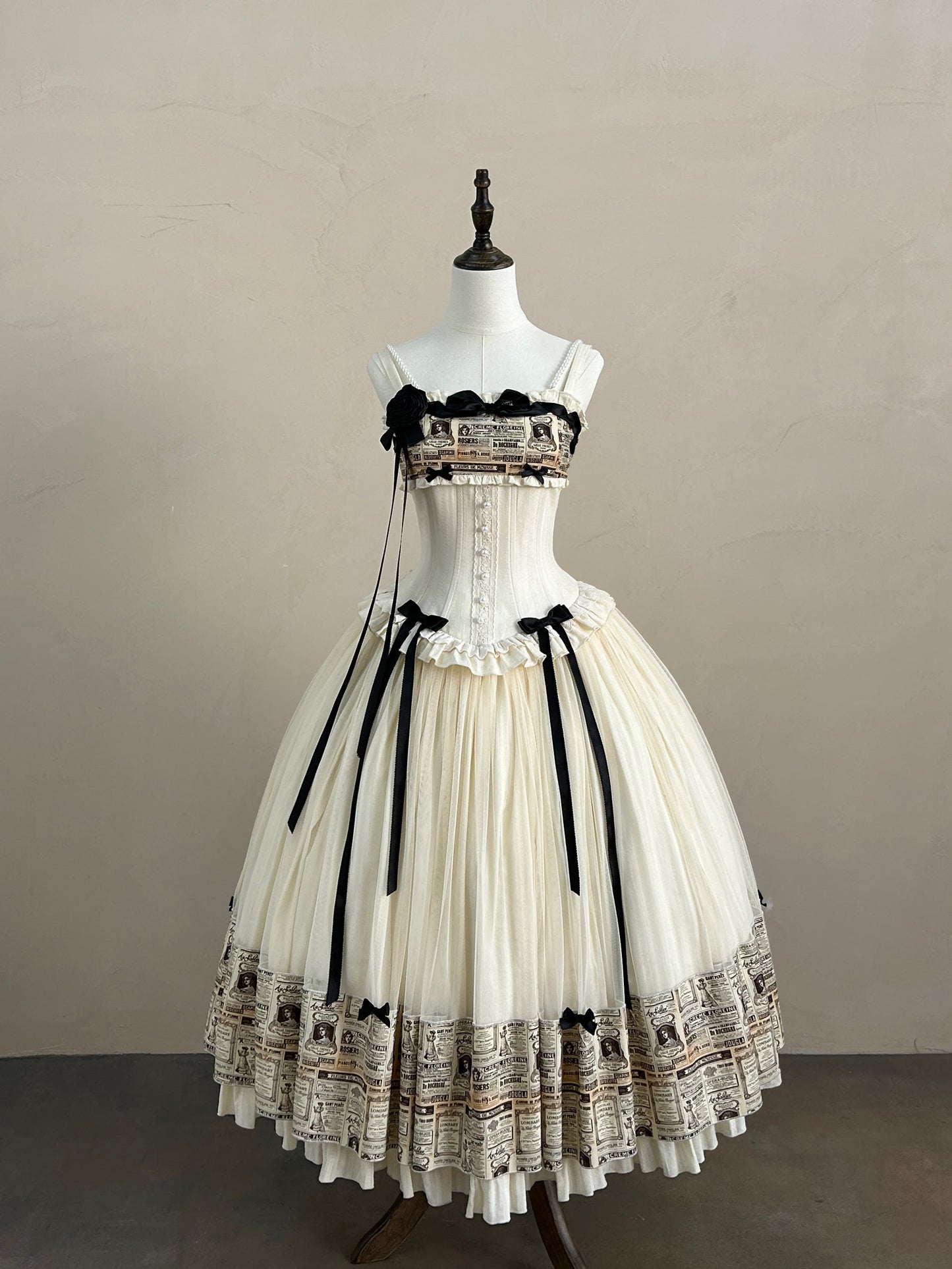 Letters from London ジャンパースカート【小欣】