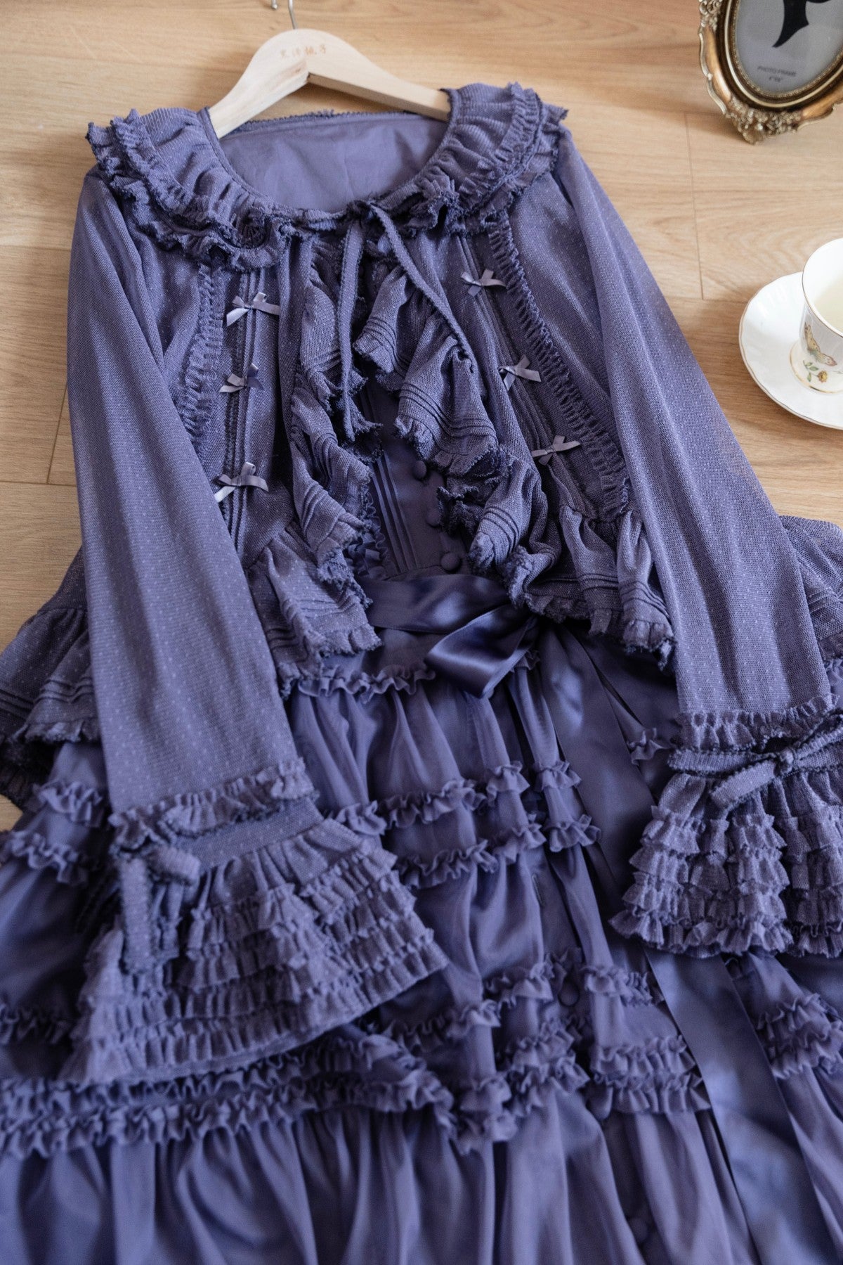 【受注予約~12/24】Lillian's Summer カーディガン(長袖)【Spring Flower Language】