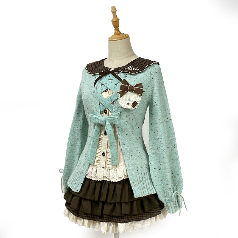 チョコレート カーディガン【甜蜜梦境】