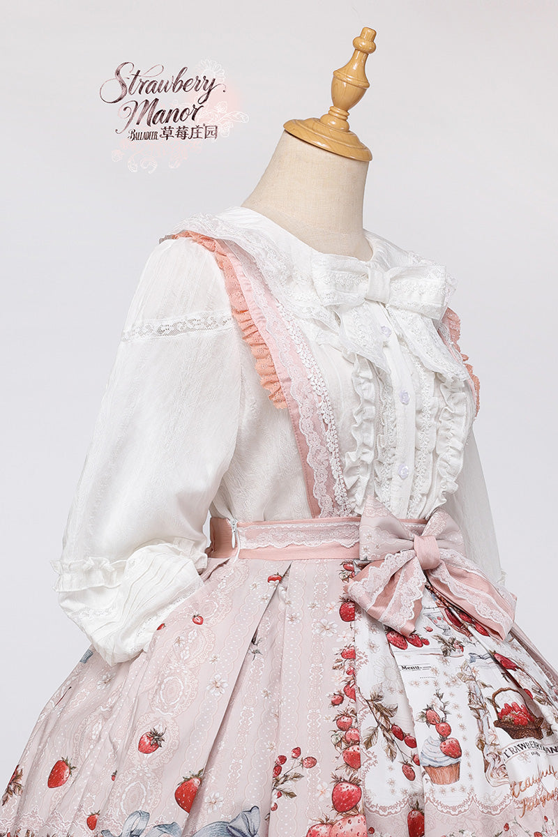 【受注予約~12/16】Strawberry Manor ブラウス【Balladeer】